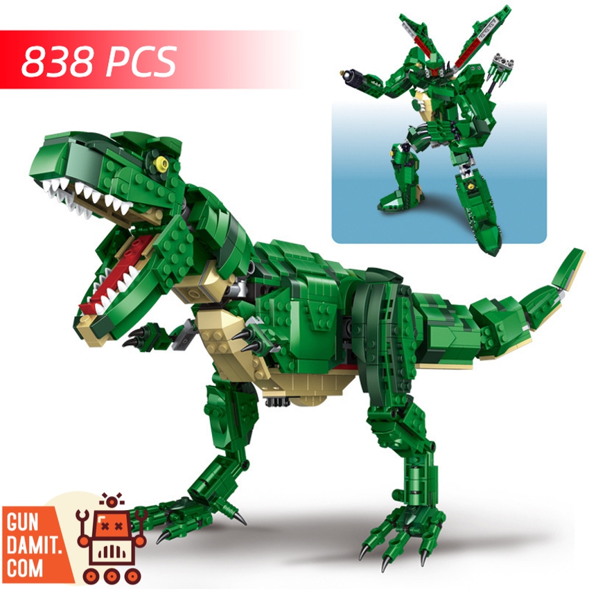 DECOOL 31026 Transformable Tyrannosaurus Rex - ChowBrick
