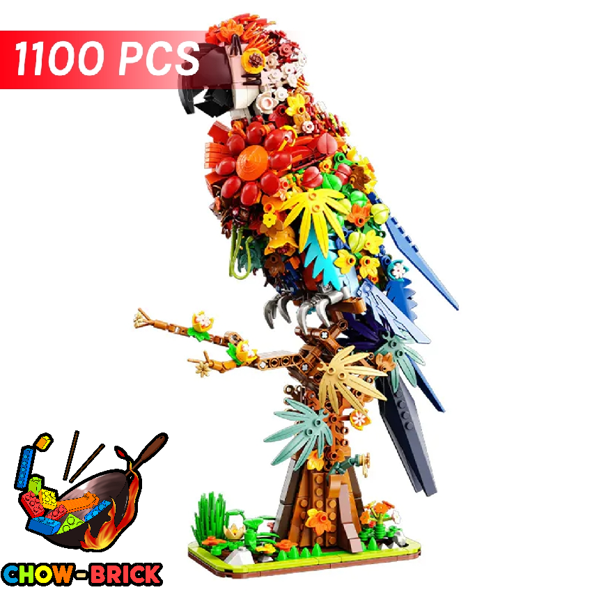 Qilivev Q16003 Flower Animal Parrot - ChowBrick Store