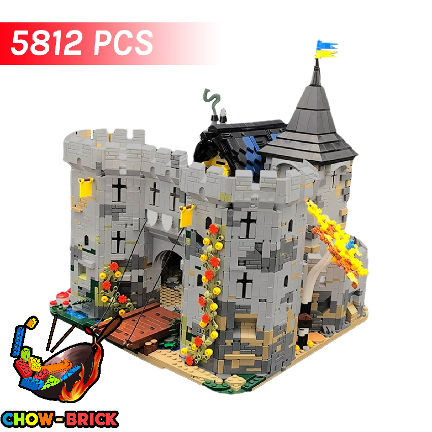 Black Falcon Fortress, por dreambuildbricks (Instagram) - Com instruções