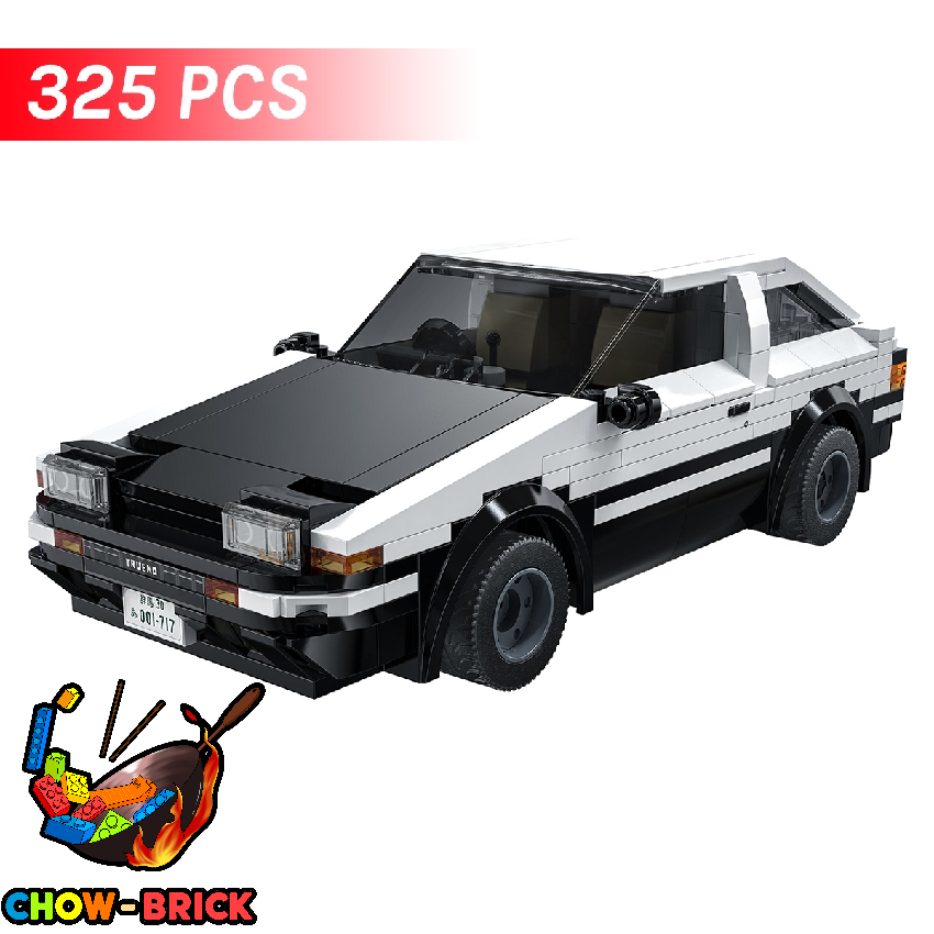 CaDA 1/20 C51086 Initial D AE86 Trueno w/ PF Parts - ChowBrick Store