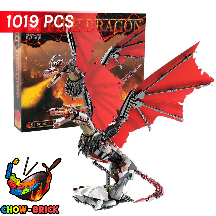 DK 7071 Fire Dragon - ChowBrick Store