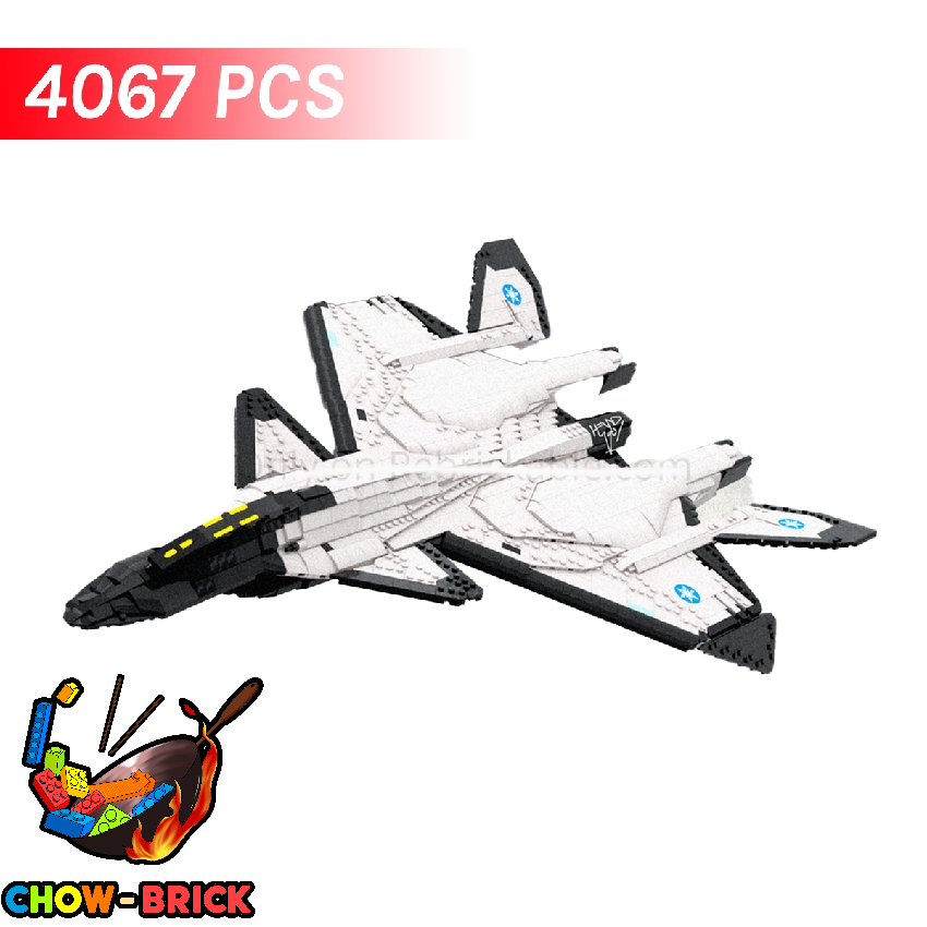 GoBricks XFA-33 Fenrir Acepedia w/ UV Stickers & Stand - ChowBrick