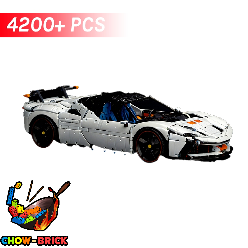 LaoLiang 1/8 Brick Leon Ferrari Sf90 Stradale Hypercar 02 Matte