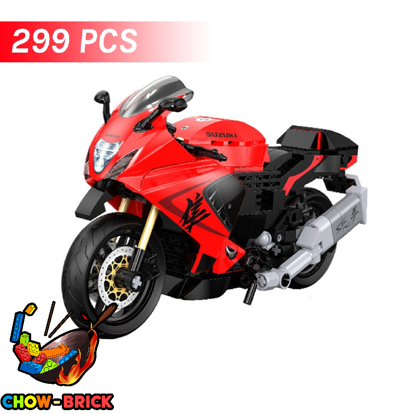 CaDA 1/12 C62051 Suzuki Hayabusa - ChowBrick Store